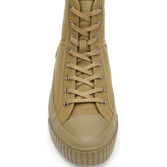Allsaints Dana Ghost High Top Sneaker Olive Green EU 40 - Picture 5 of 5